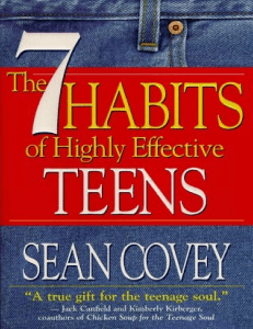 7 Habits of Highly Effective Teens Testimonials