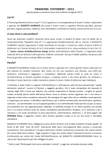 FINANCING  STATEMENT linee guida (2)