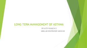 LONG TERM MANAGEMENT OF ASTHMA 093649