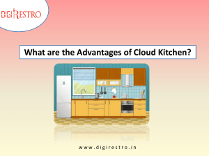 What are the Advantages of Cloud Kitchen