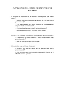 TRAFFIC LIGHT CONTROL SYSTEM INTERVIEW QUESTIONS