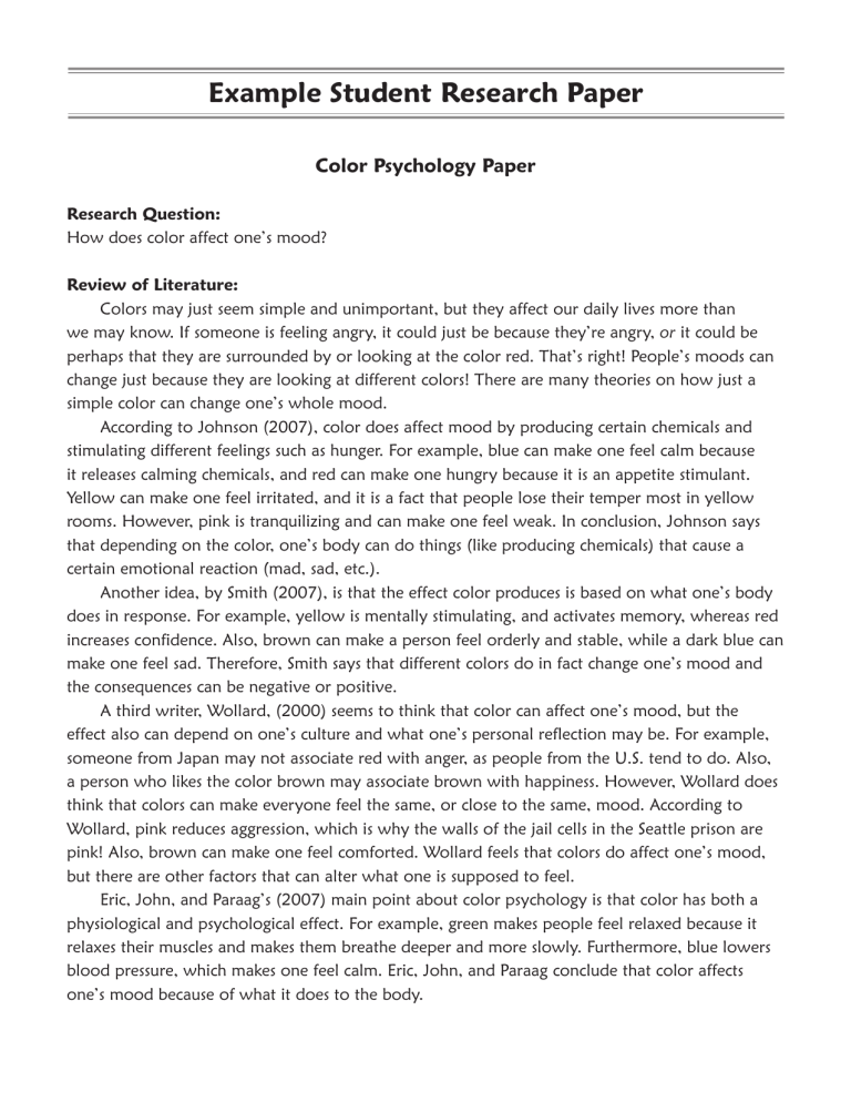 research paper on teaching style