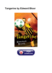[EBOOK]*Tangerine by Edward Bloor PDF^