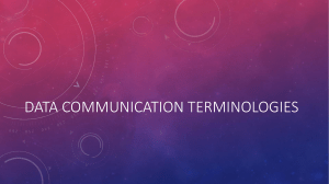 data communication terms