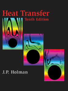 Heat Transfer 10thEdition by JP Holman p