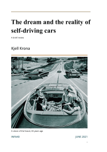 Self-driving cars - a review