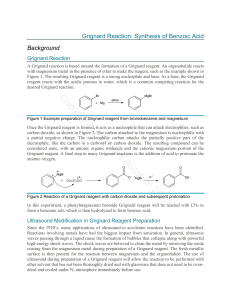 Experiment - Grignard Reaction Synthesis