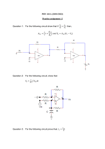 electronics assignment