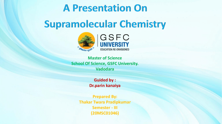 phd thesis on supramolecular chemistry