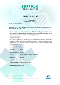 Letter of Intent Nitrile gloves 27.08.20