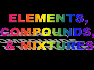 PS elements compounds mixtures (1)