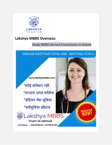 Study MBBS Abroad Consultants in Indore