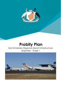 SWEK Stage 1 Probity Plan