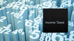 Income Tax Terms Notes
