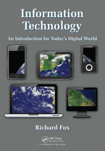 Fox, Richard - Information Technology   An Introduction for Today’s Digital World-CRC Press (2013)