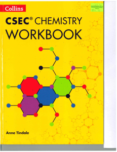 CSEC CHEMISTRY WORKBOOK