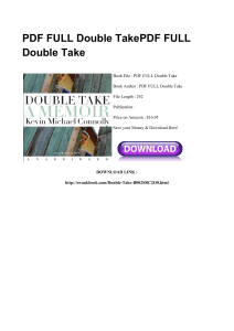 *^Download Book Double Take PDF ZT03914463#