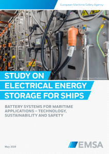 study electrical energy storage for ships