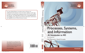 Process, Systems, and Information