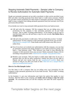 201511 cfpb sample-letter-to-company-to-revoke-authorization-for-automatic-debit-payments