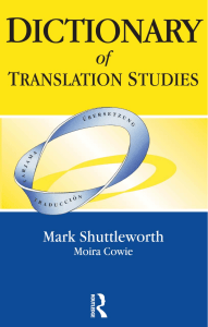 Dictionary of Translation Studies by Mark Shuttleworth (z-lib.org)