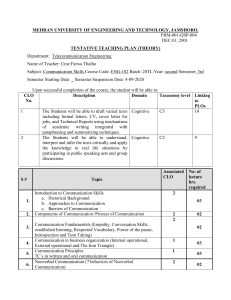 COMM.SKILLS clo based ttp for 19 batch-Revised one  19CS, 19EL, 19PG (1)