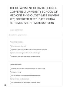 2020 Human Physiology DEFERRED Online Test 1