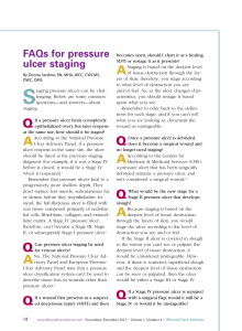 FAQ Pressure ulcer staging