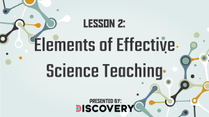 Elements of Effective Science Teaching
