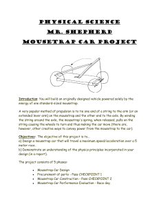 Mousetrap Car Project2