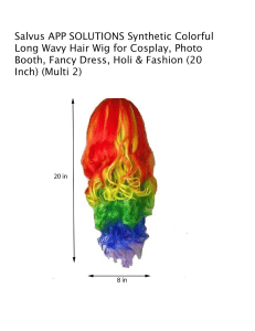 Colorful Hair Wig