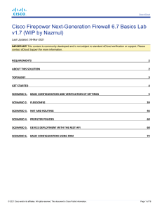 Firepower NGFW Lab-Basics v1.7