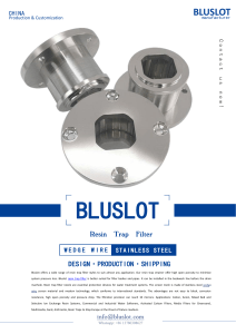 Resin Trap Filter Nozzles For Water Treatment - Bluslot