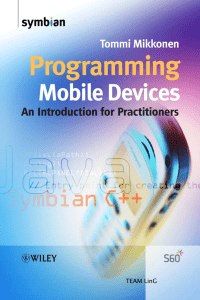 PROGRAMMING MOBILE DEVICES