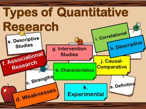 Definition of Quantitative Research (2)