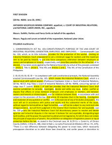 Antamok Goldfields Mining vs Court of Industrial Relation