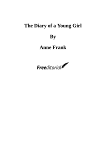 the diary of a young girl (1)