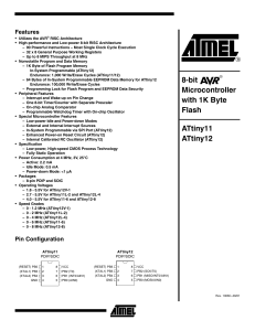 attiny11-12 datasheet