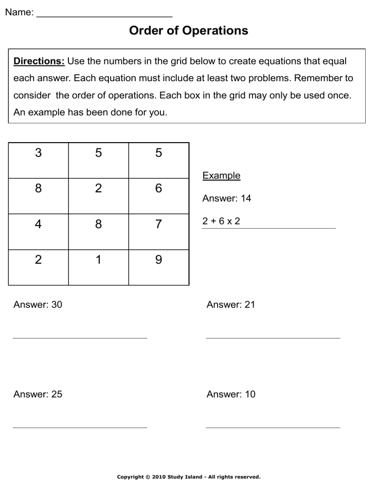 order-of-operations