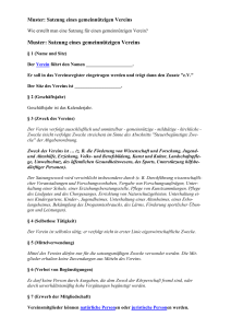 pdf vereinssatzung muster