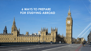 6 Ways to Prepare for Studying Abroad