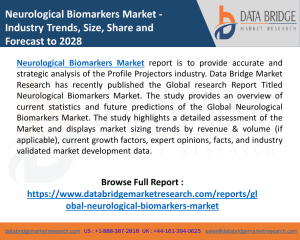 Neurological Biomarkers Market 2021 Emerging Players, Growth Analysis And Precise Outlook – 2028