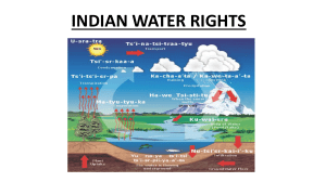 Indian Water Rights Presentation 112021
