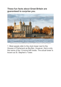 fun facts about Great Britain