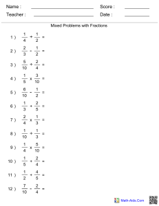 mixed fractions (4)