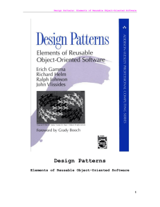 Erich Gamma, Richard Helm, Ralph Johnson, John M. Vlissides - Design Patterns  Elements of Reusable Object-Oriented Software-Addison-Wesley Professional (1994)