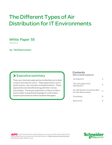 APC whhite paper 55 cdoc-1537351729-The Different Types of Air Distrbution for IT Environments