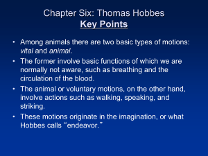 ethics chapter6 hobbes