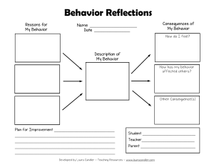 BehaviorReflections