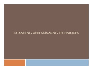 09. Reading Skill, Scanning & Skimming